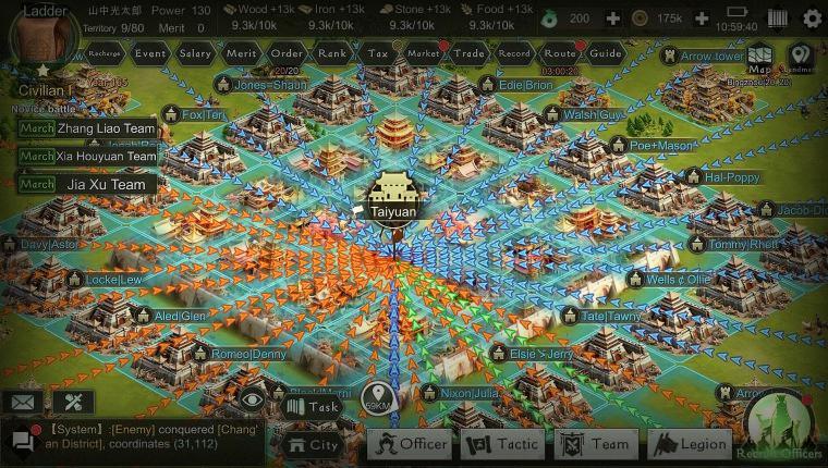 Three Kingdoms Grand Strategy Mobilde Çıktı